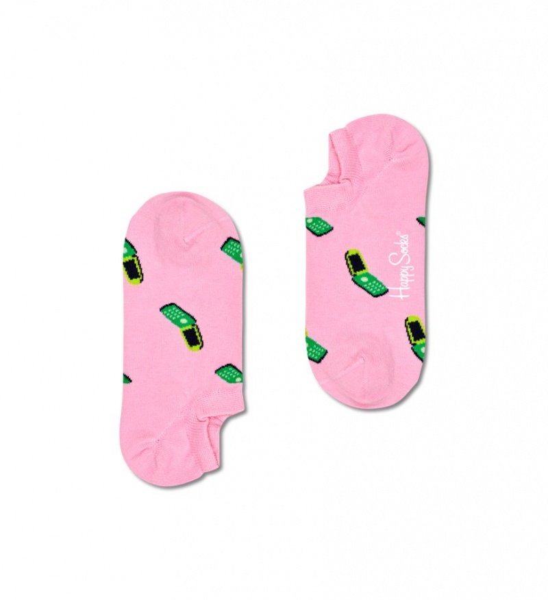 Happy Socks Call Me Maybe No Show Socken Unisex Rosa | Schweiz 95206EJWD