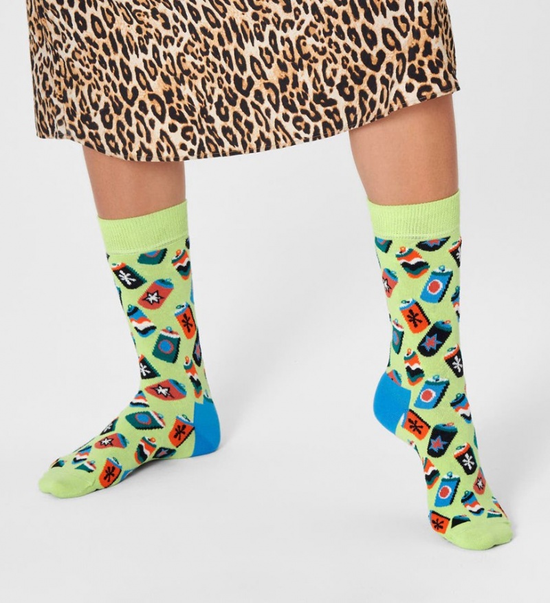 Happy Socks Can Socken Unisex Hellgrün | Schweiz 01925NHAJ