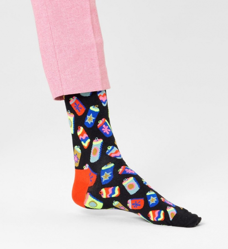 Happy Socks Can Socken Unisex Schwarz | Schweiz 36548UQPI