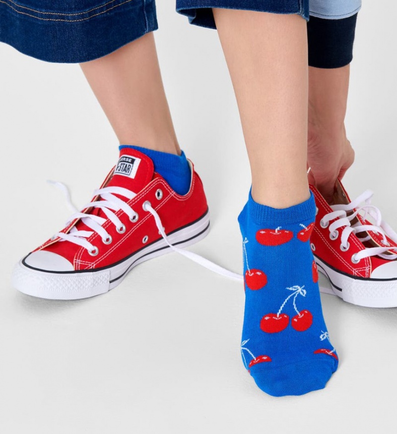 Happy Socks Cherry Low Socken Unisex Rosa | Schweiz 20154OYGK