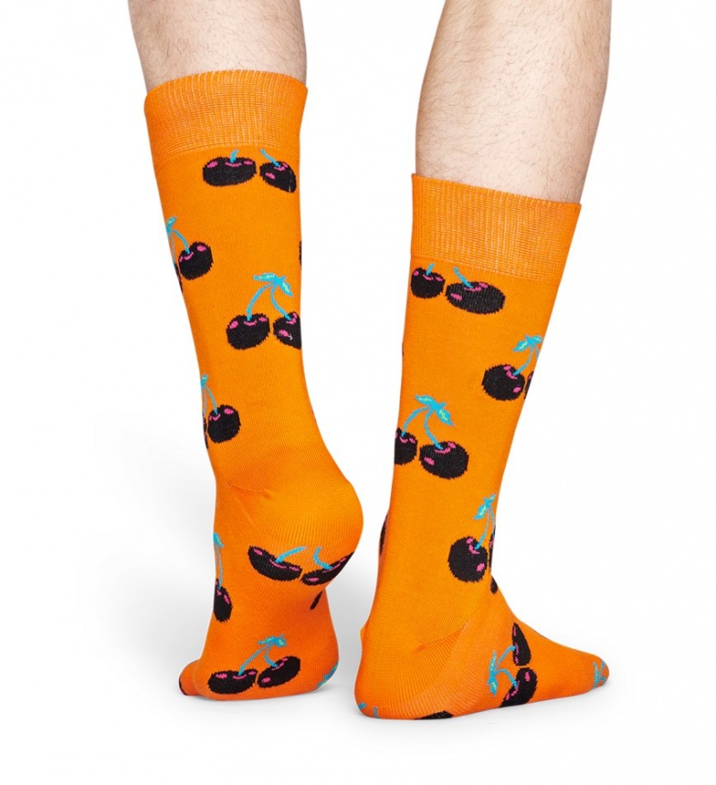 Happy Socks Cherry Socken Unisex Orange | Schweiz 90318HAWS