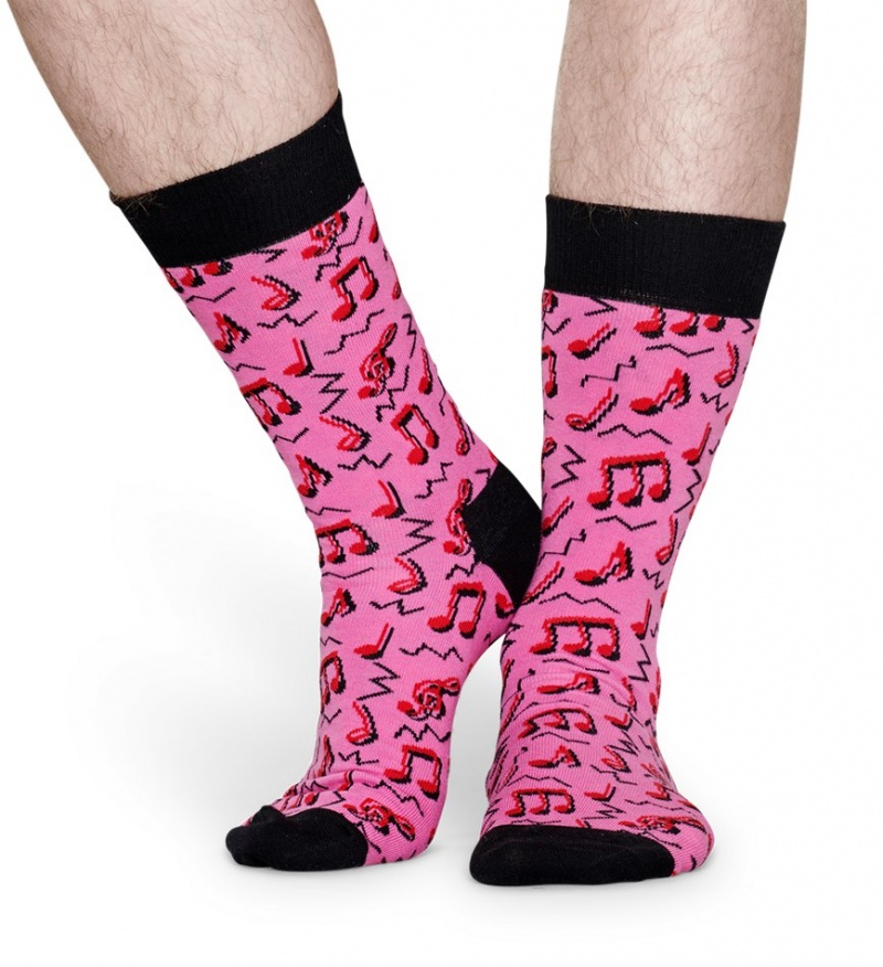 Happy Socks City Jazz Socken Unisex Rosa | Schweiz 07945HCYW