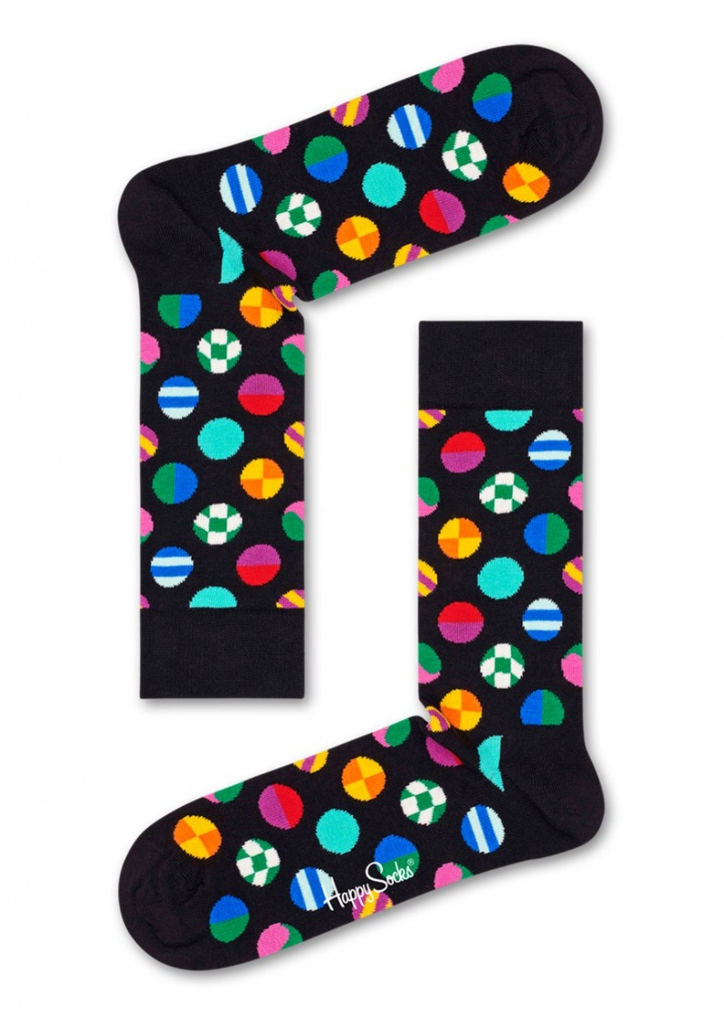 Happy Socks Clashing Dot Socken Unisex Schwarz | Schweiz 70594VJRD