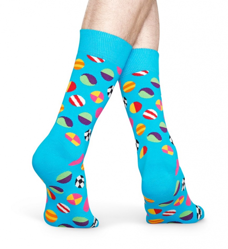 Happy Socks Clashing Dot Socken Unisex Türkis | Schweiz 91432SYUW