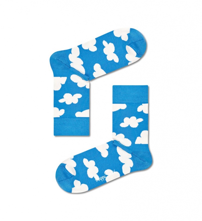 Happy Socks Cloudy Half Crew Socken Unisex Mehrfarbig | Schweiz 28450NWKV