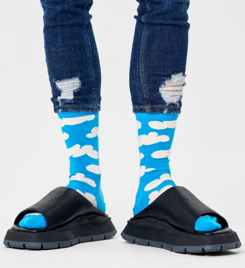 Happy Socks Cloudy Socken Unisex Hellblau | Schweiz 70136YKEC