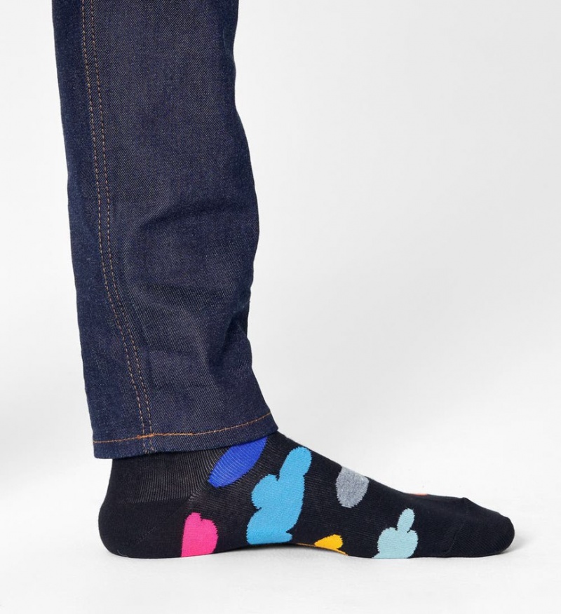 Happy Socks Cloudy Socken Unisex Schwarz | Schweiz 54712ZNWO