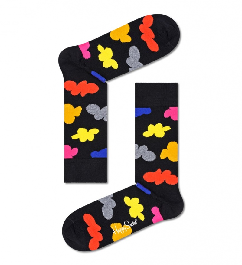 Happy Socks Cloudy Socken Unisex Schwarz | Schweiz 54712ZNWO