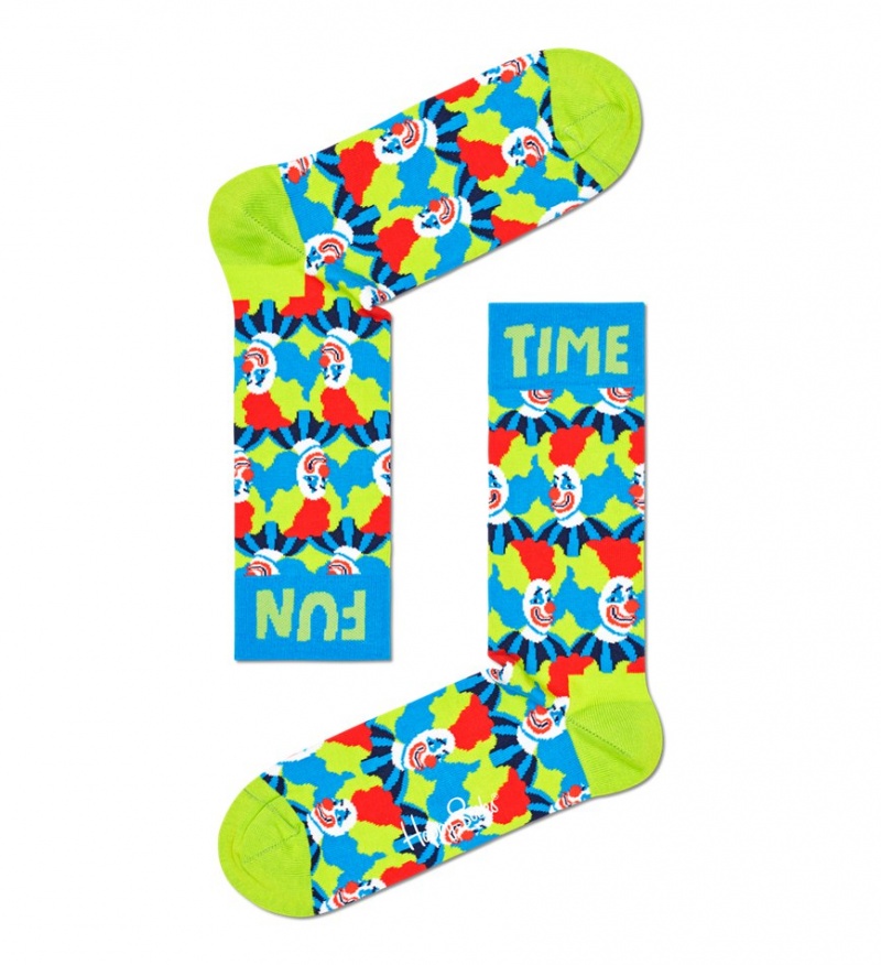 Happy Socks Clown Socken Unisex Blau | Schweiz 16249TVXD