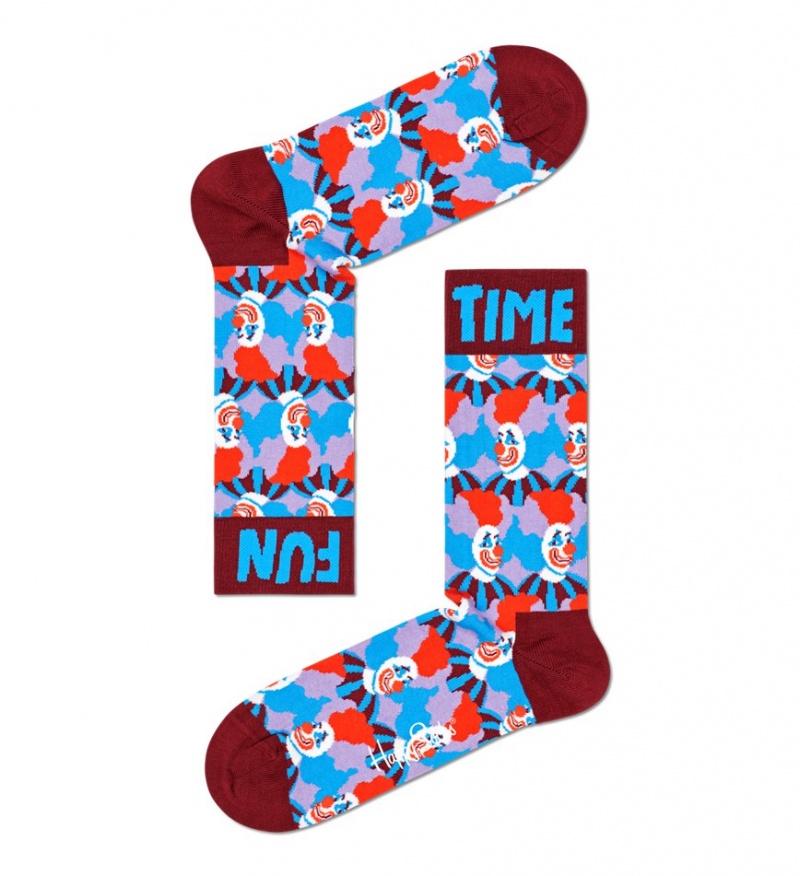 Happy Socks Clown Socken Unisex Blau | Schweiz 46302IORA