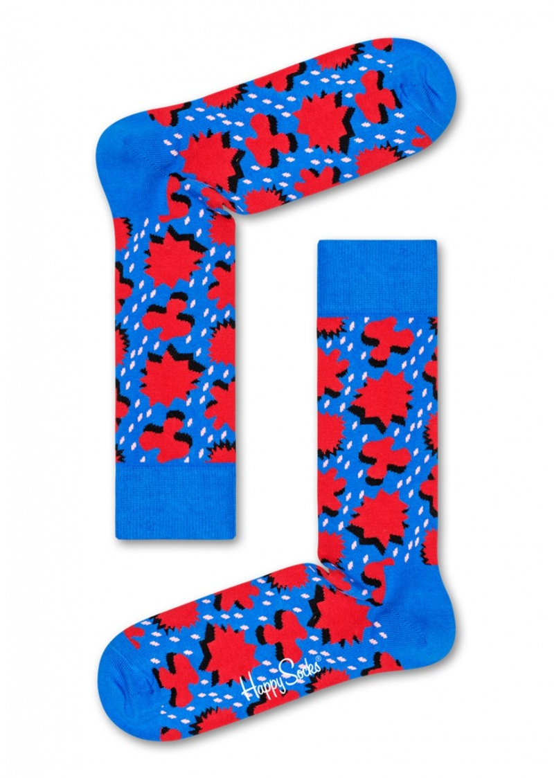 Happy Socks Comic Relief Socken Unisex Blau | Schweiz 63421DFCI