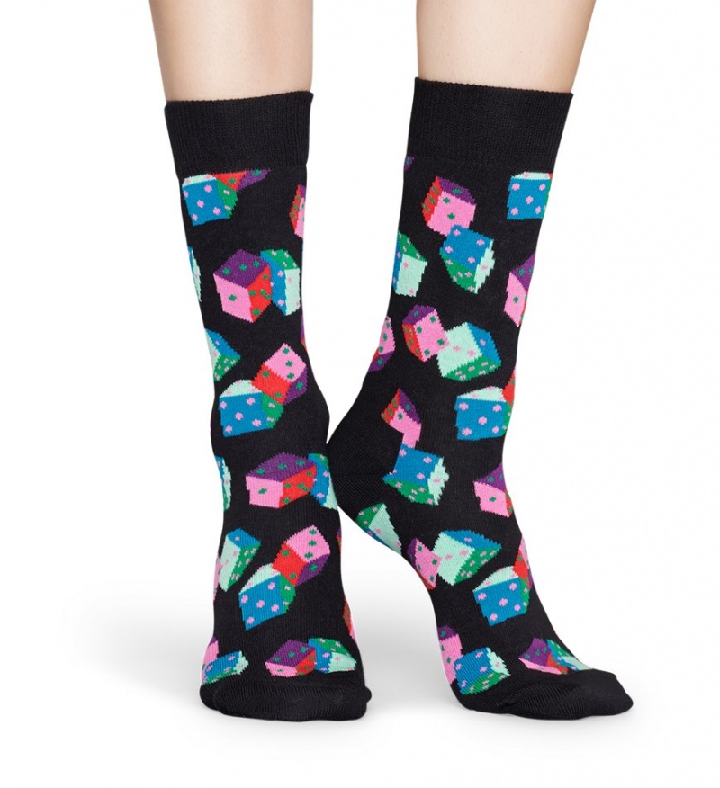 Happy Socks Dice Socken Unisex Schwarz | Schweiz 23017CYAJ