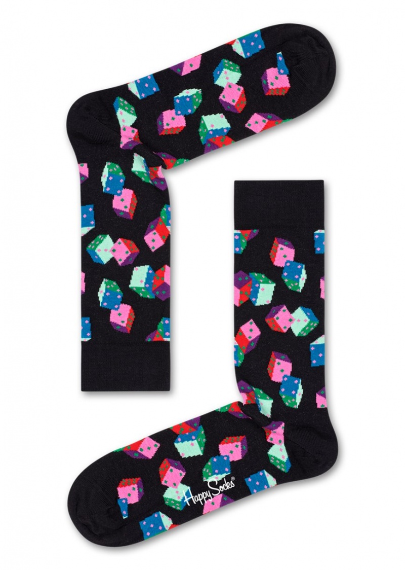 Happy Socks Dice Socken Unisex Schwarz | Schweiz 23017CYAJ