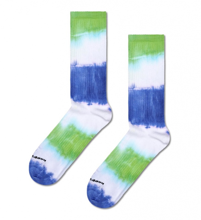 Happy Socks Dip Dye Sneaker Socken Unisex Weiß | Schweiz 38950DAYU