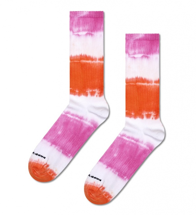 Happy Socks Dip Dye Sneaker Socken Unisex Weiß | Schweiz 20136KQJX