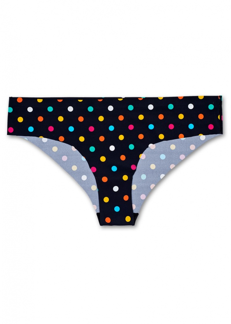 Happy Socks Dot Cheeky Unterwäsche Damen Schwarz | Schweiz 96452MSNF