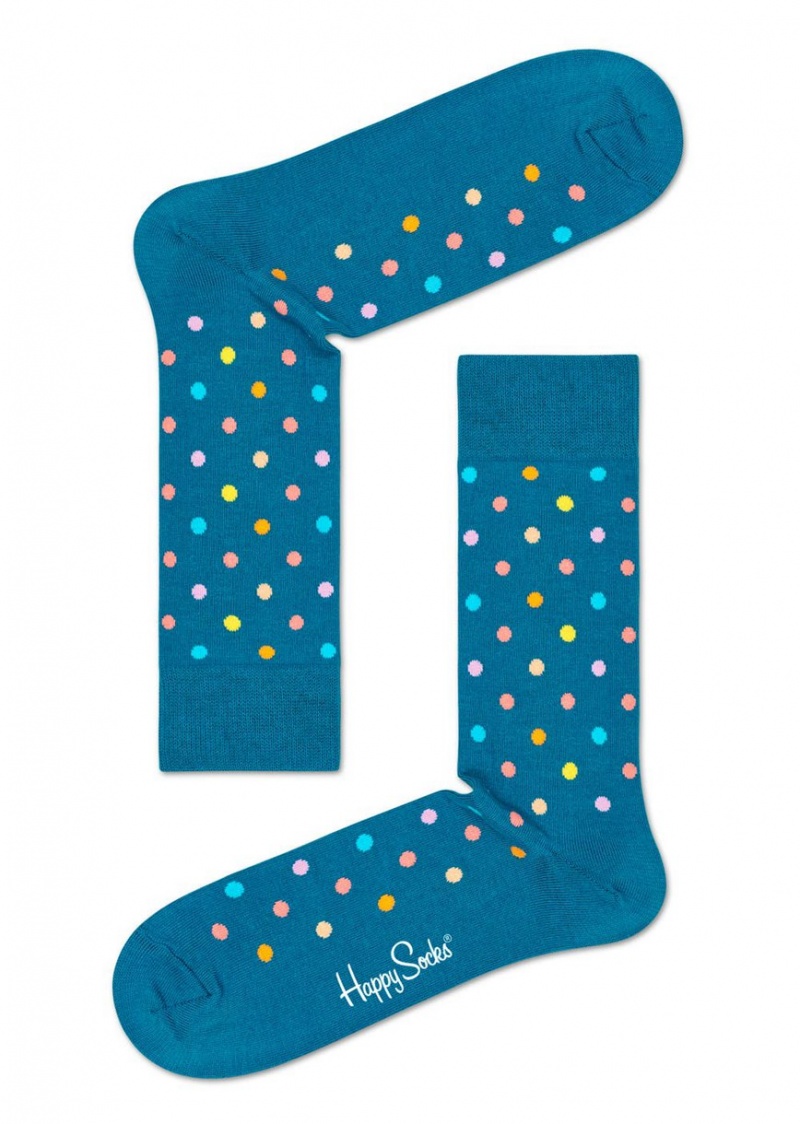 Happy Socks Dot Socken Unisex Grün | Schweiz 96548TIWV