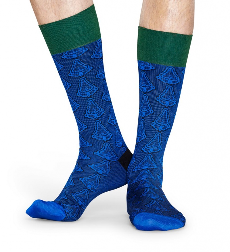 Happy Socks Dressed Art Socken Unisex Blau | Schweiz 63075ZABU