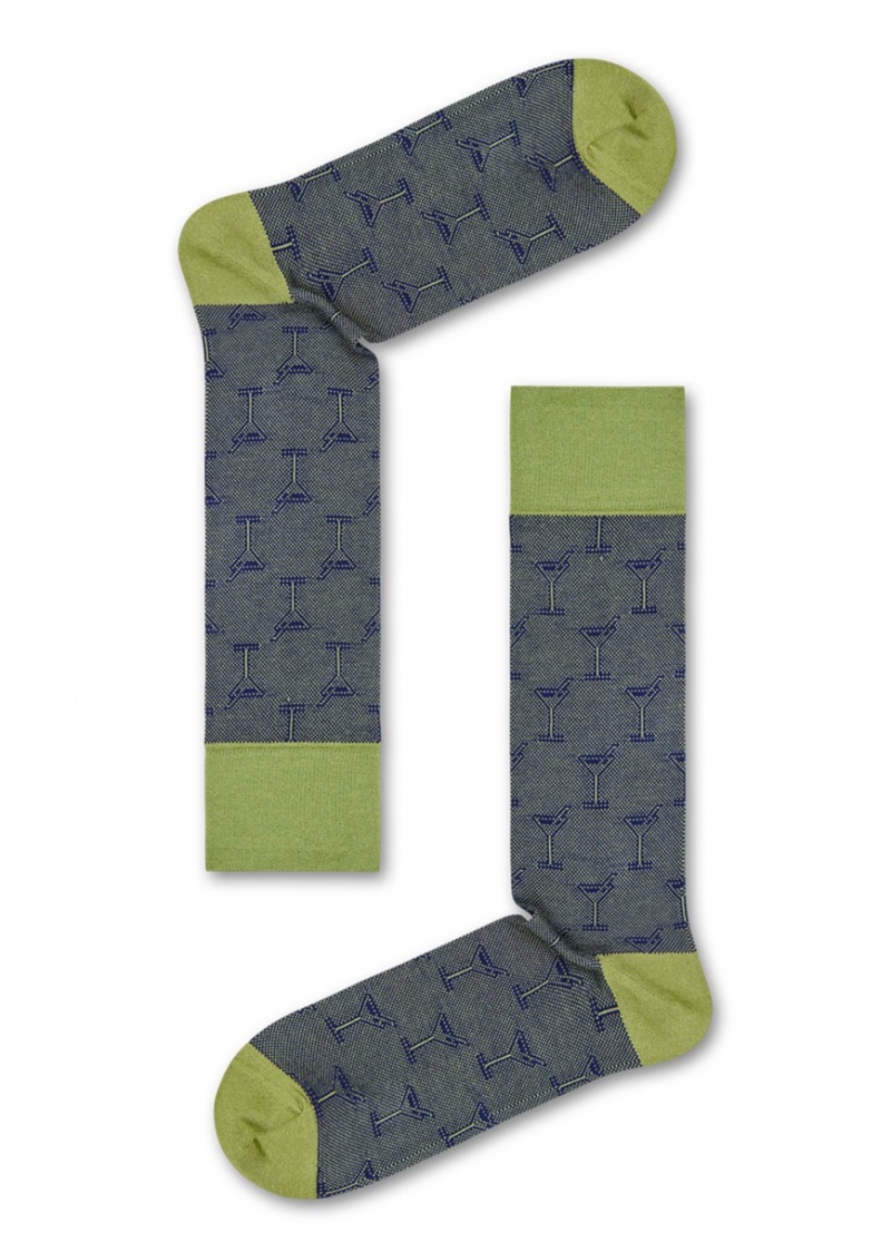 Happy Socks Dressed Cocktail Socken Unisex Navy | Schweiz 72961YILK