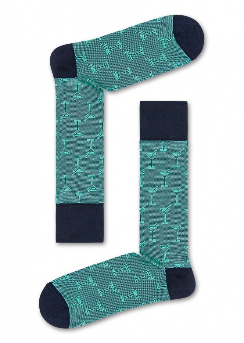 Happy Socks Dressed Cocktail Socken Unisex Navy | Schweiz 40891IOPL