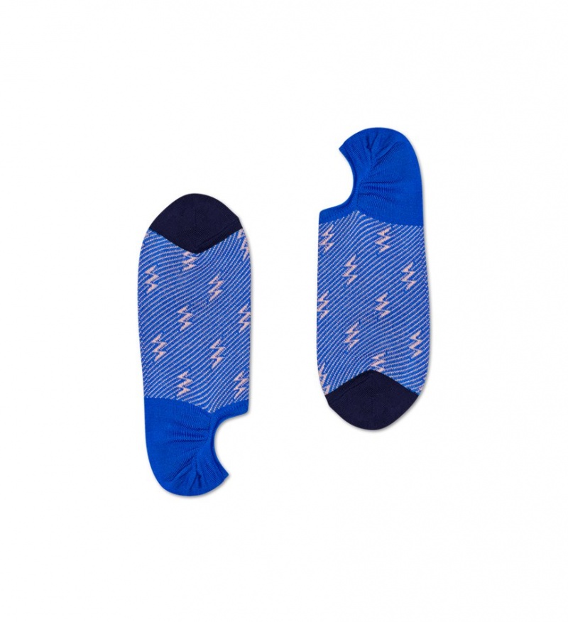 Happy Socks Dressed Flash No Show Socken Unisex Blau | Schweiz 25907HBCS