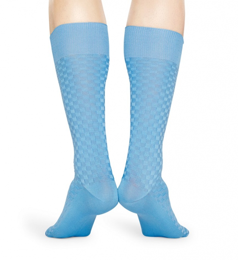 Happy Socks Dressed Moss Knit Socken Unisex Hellblau | Schweiz 14083WCIU