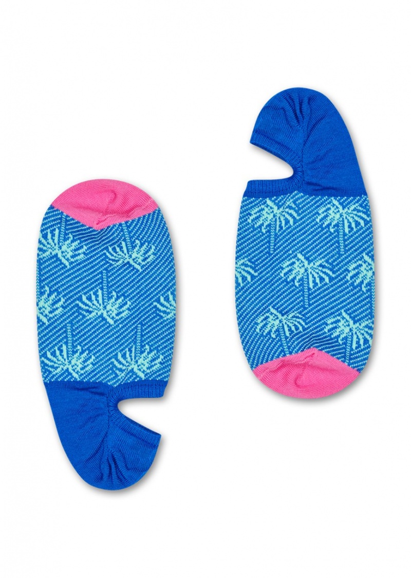 Happy Socks Dressed Palm No Show Socken Unisex Hellblau | Schweiz 74809SGCL