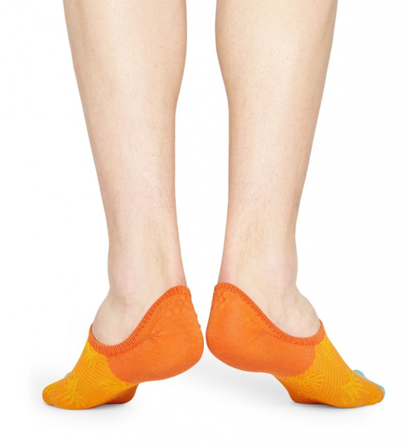 Happy Socks Dressed Palm No Show Socken Unisex Orange | Schweiz 98124QEIB