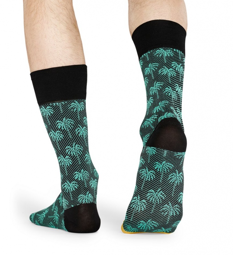 Happy Socks Dressed Palm Socken Unisex Hellgrün | Schweiz 61297UFMJ