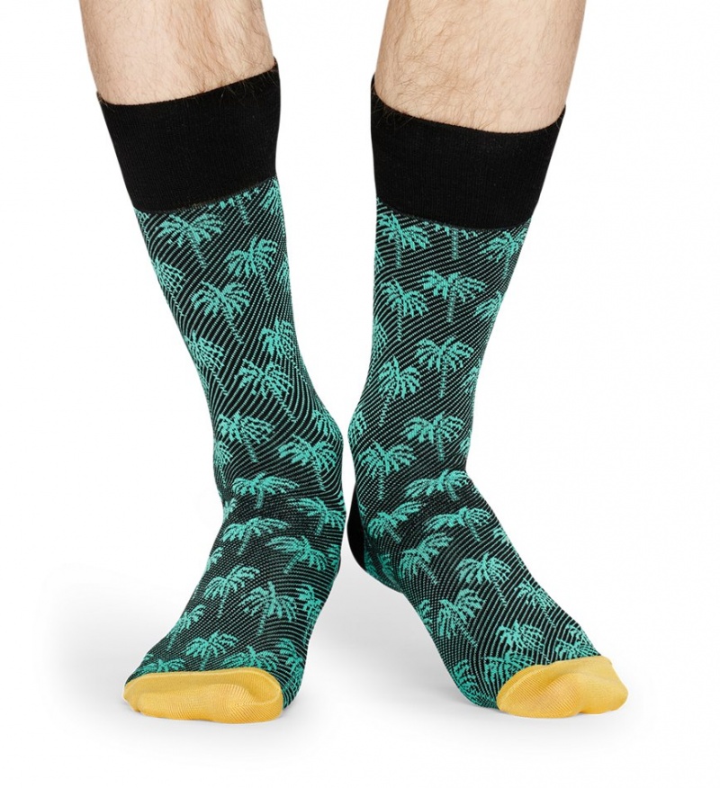 Happy Socks Dressed Palm Socken Unisex Hellgrün | Schweiz 61297UFMJ