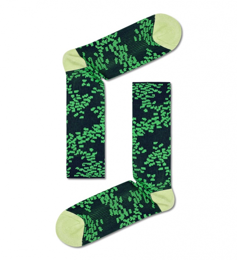 Happy Socks Dressed Under The Sea Socken Unisex Dunkelgrün | Schweiz 83451PUMC