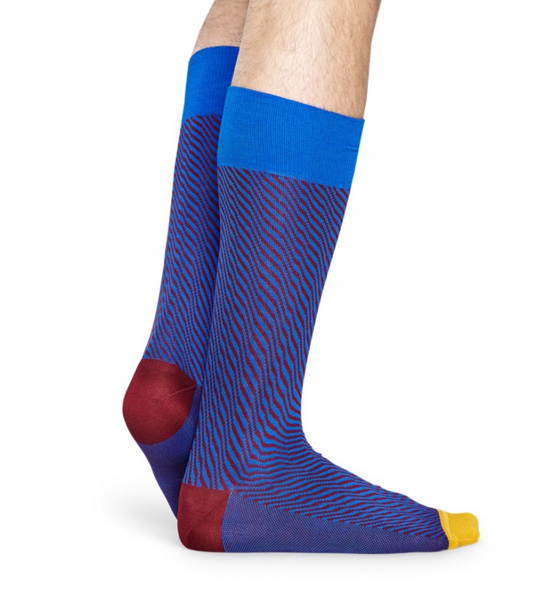 Happy Socks Dressed Volume Socken Unisex Blau | Schweiz 76182CUPB