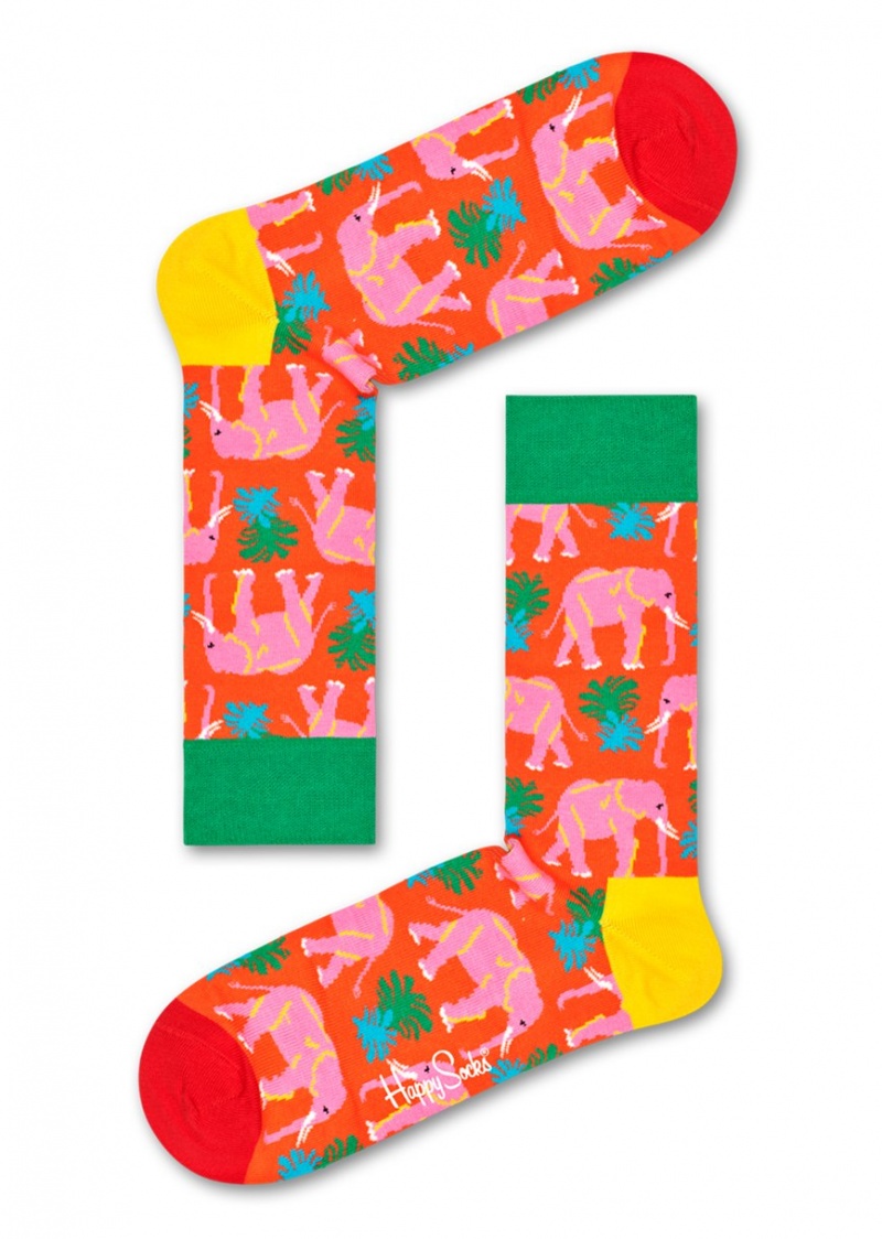 Happy Socks Elephant Socken Unisex Dunkelorange | Schweiz 49120NBJX