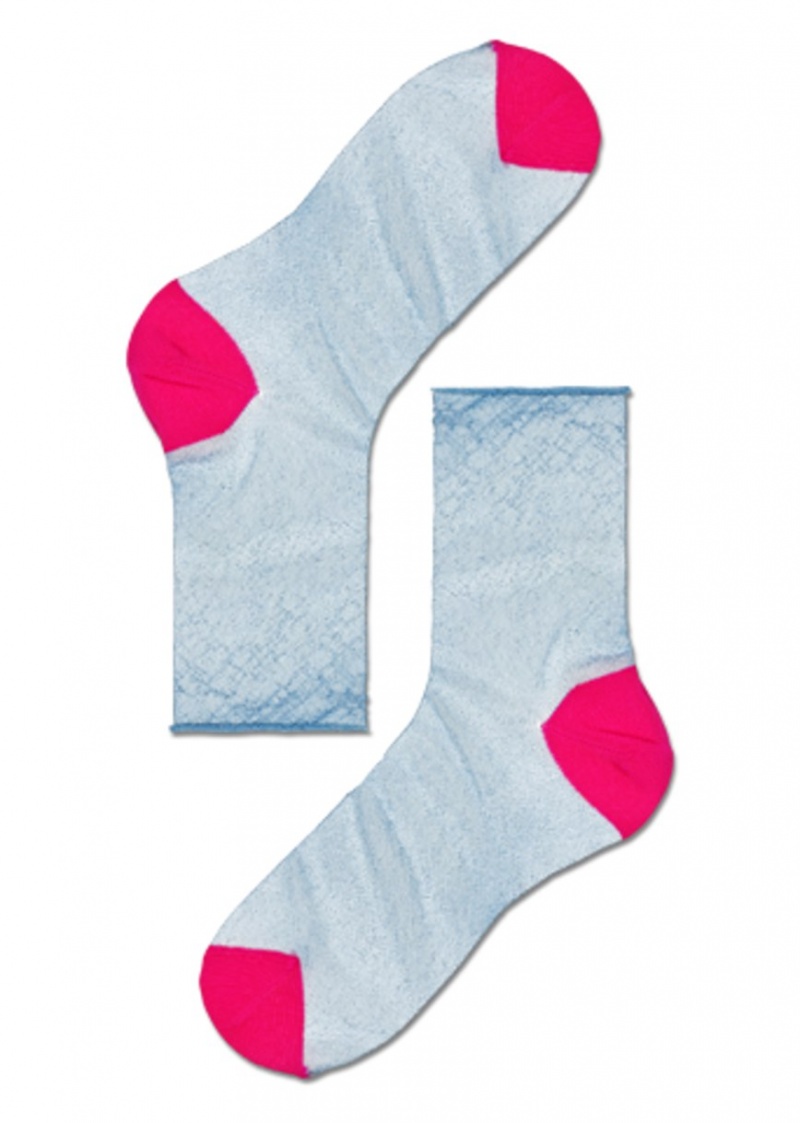 Happy Socks Emma Ankle Socken Unisex Blau | Schweiz 09321CNMJ