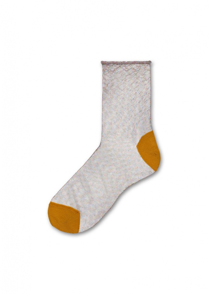 Happy Socks Emma Ankle Socken Unisex Gelb Orange | Schweiz 10459NVKW