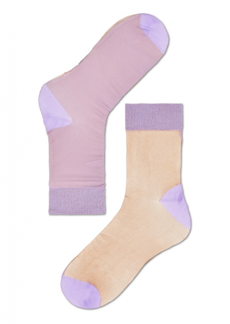 Happy Socks Filippa Ankle Socken Unisex Lila | Schweiz 69420PALB