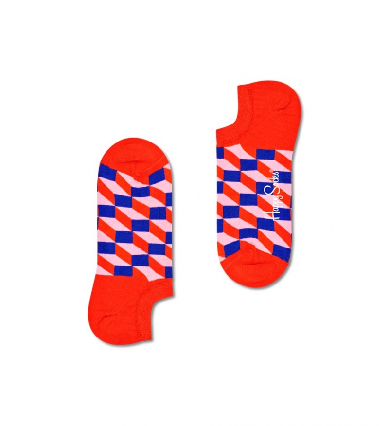 Happy Socks Filled Optic No Show Socken Unisex Mehrfarbig | Schweiz 13478DIGA