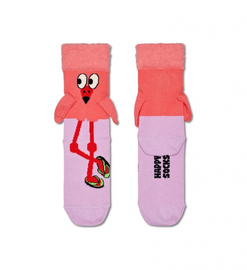 Happy Socks Flamingo Socken Kinder Helllila | Schweiz 59421BYVN