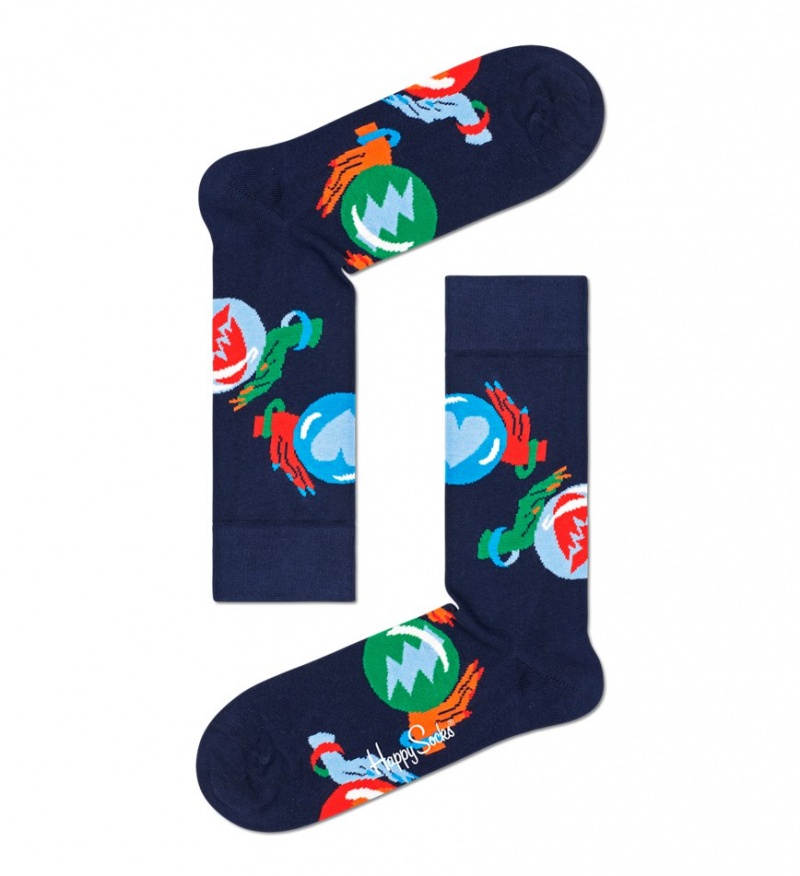 Happy Socks Fortune Teller Socken Unisex Navy | Schweiz 29386MWPC