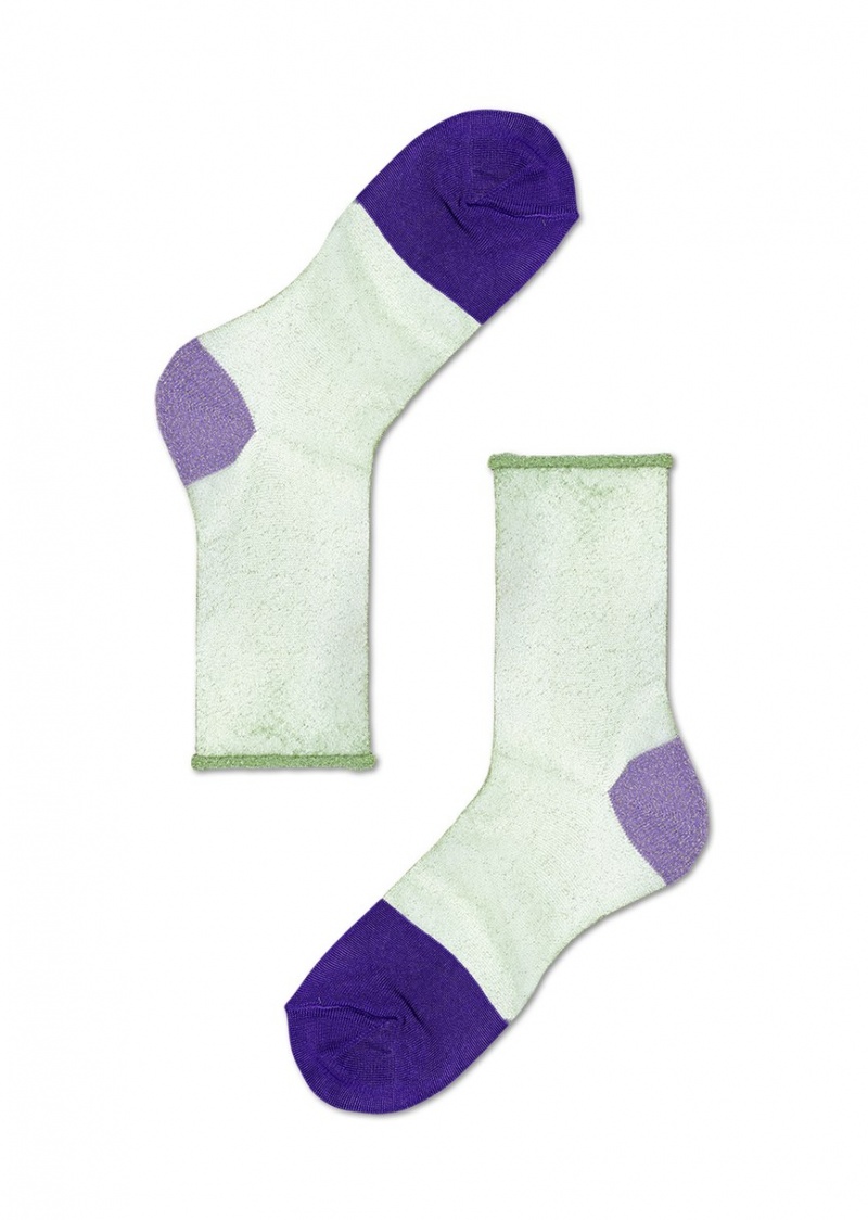 Happy Socks Franca Ankle Socken Unisex Grün | Schweiz 81450YECV