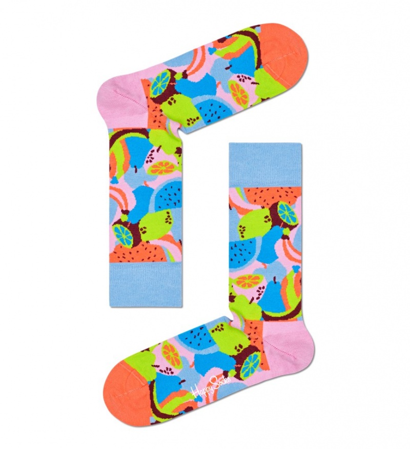 Happy Socks Fruit Salad Socken Unisex Blau | Schweiz 41259GIJB