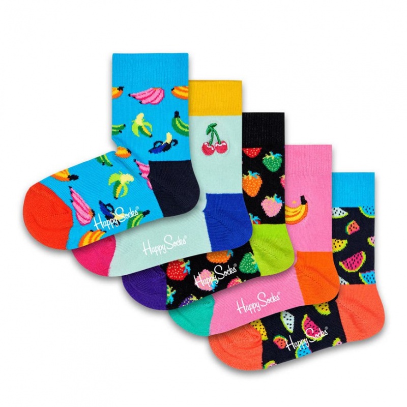 Happy Socks Fruits Gift Set Kinder Rosa | Schweiz 29043XCPM