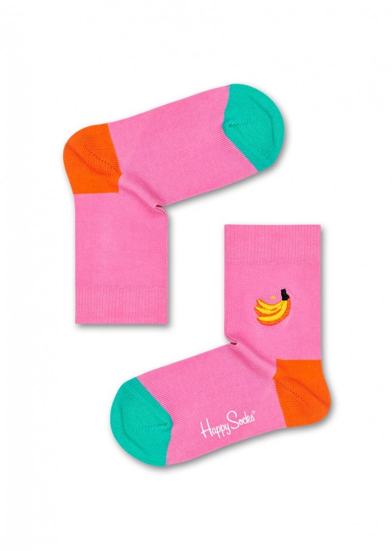 Happy Socks Fruits Gift Set Kinder Rosa | Schweiz 29043XCPM