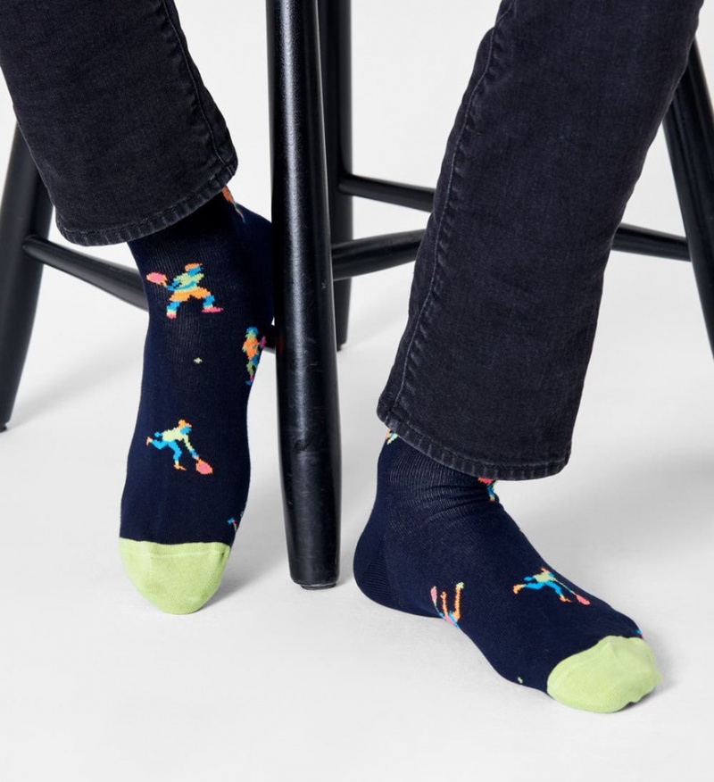 Happy Socks Game Set Sock Gift Set Unisex Navy | Schweiz 63508CDHX