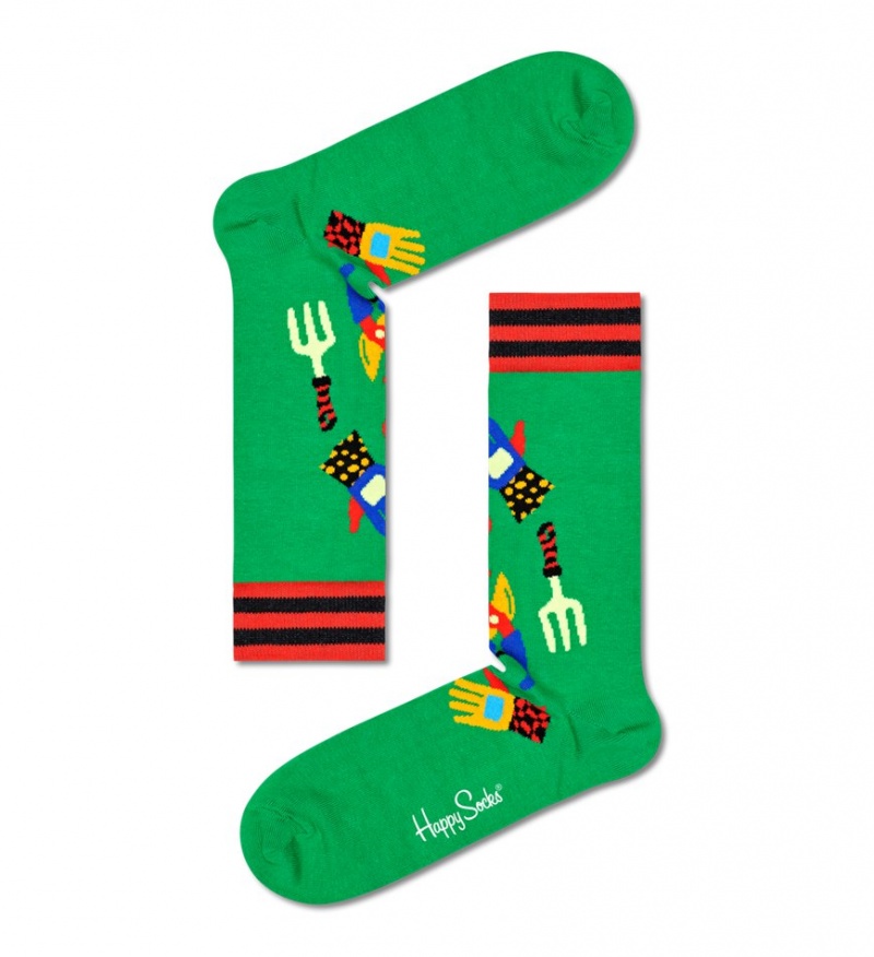 Happy Socks Garden 3-Pack Gift Set Unisex Braun | Schweiz 14563XNTA