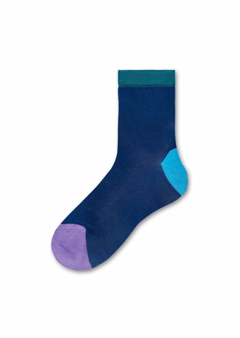 Happy Socks Grace Ankle Socken Unisex Blau | Schweiz 60357KNJG