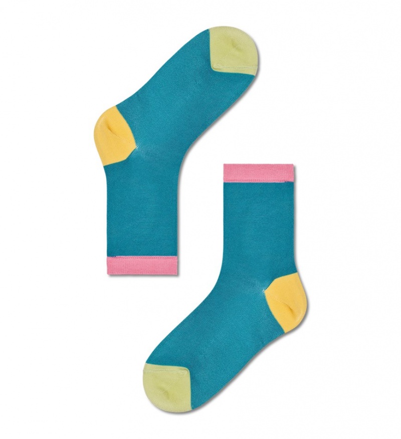 Happy Socks Grace Ankle Socken Unisex Blau | Schweiz 20815VBLJ