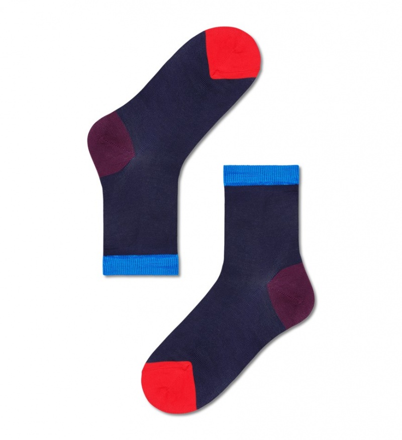 Happy Socks Grace Ankle Socken Unisex Blau | Schweiz 26415THZA