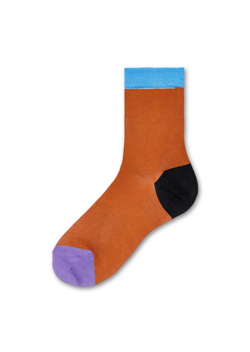 Happy Socks Grace Ankle Socken Unisex Braun | Schweiz 23498YMNR