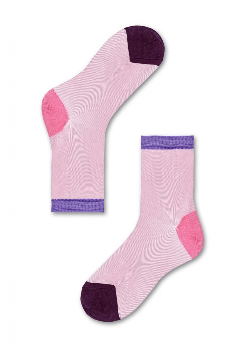 Happy Socks Grace Ankle Socken Unisex Rosa | Schweiz 48210VPKB